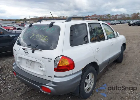 2004 Hyundai Santa Fe Gls из США, поврежденный, VIN KM8SC73D14U797098